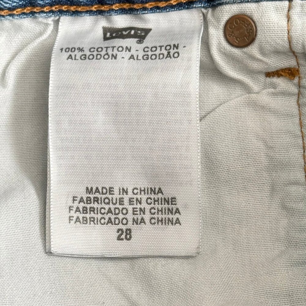 Levi’s 501 Button Fly Jeans Short - Picture 8 of 11
